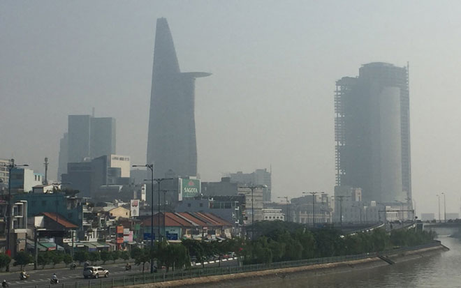 Hình ảnh ô nhiễm không khí ở Hồ Chí Minh - Gây tác hại đến người dân nghiêm trọng